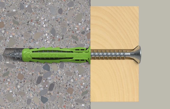 Actual product image Fischer Dowel SX Plus Green 5x25 (90 pcs.)