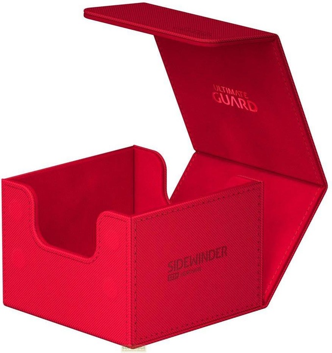 Actual product image Ultimate Guard Sidewinder 133+ XenoSkin Monocolor Red