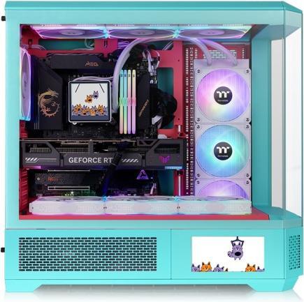 Immagine prodotto Thermaltake "View 600 TG Mint Strawberry" (ATX, mATX, Mini-ITX)