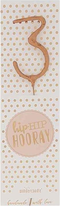 Actual product image Wondercandle Number 3 (1 pcs.)