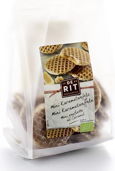Image du produit De Rit Mini gaufres au caramel bio (150 g)