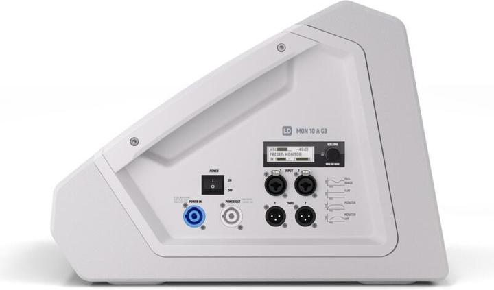 Produktbild LD Systems MON 10 A G3 W - 10" aktiver koaxialer Bühnenmonitor, weiss (Aktiv)