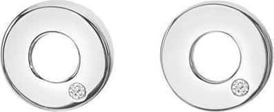 Immagine prodotto Hot Diamonds Orecchini minimalisti in argento con diamanti Amuleti di diamanti DE709