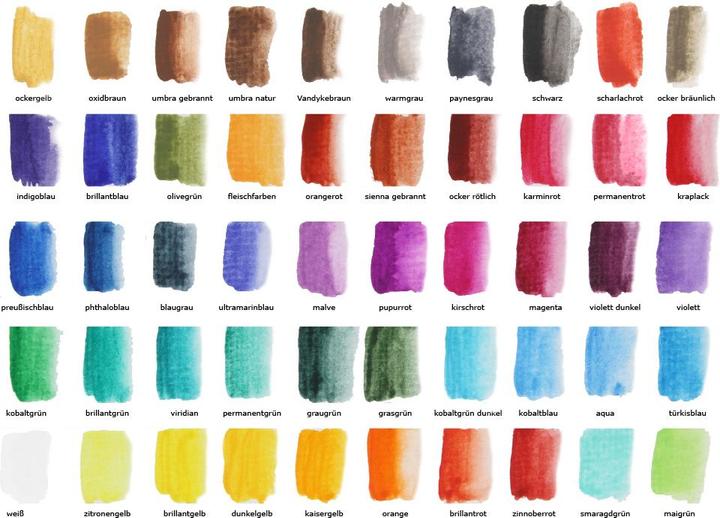 Image du produit Paintersisters Coffret d'aquarelle (Multicolore)