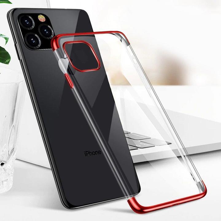 Produktbild Hurtel Clear Color Case Gel-TPU-Cover mit Metallrahmen für Xiaomi Redmi Note 11S / Note 11 blau (Xiaomi Redmi Note 11S, Ulefone Note 11P)