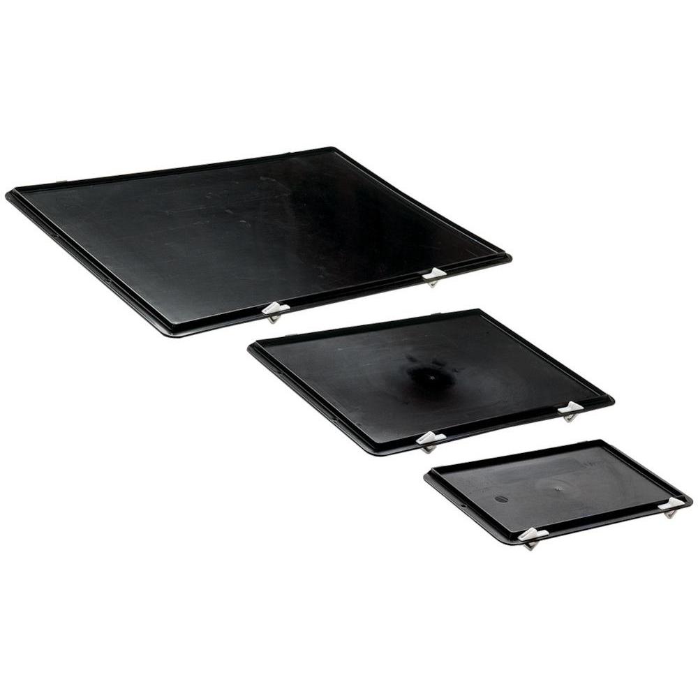 Magni, Aufbewahrungsbox, Verschlussdeckel schwarz für Kastenmass B300xT200mm