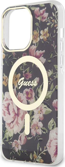 Produktbild Guess iPhone 14 Pro Max 6.7 hardcase Flower MagSafe (Apple iPhone 14 Pro Max)