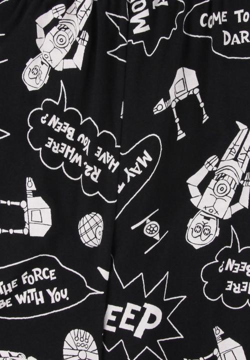 Produktbild Recovered Star Wars Character Comic Black Loungehose L (L)