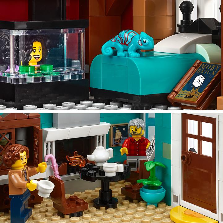 Image du produit LEGO La librairie (10270, LEGO Creator Expert, LEGO difficiles à trouver)