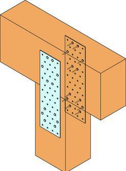 Actual product image Simpson Sst Perforated plate (1 pcs.)