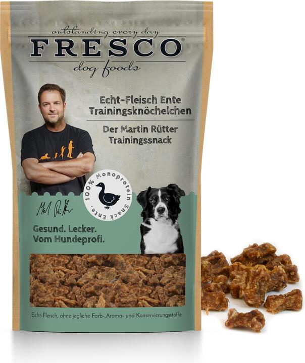 Image du produit Fresco Treat Martin Rütter Training Knuckles Duck, 150 g (Adulte, 1 pcs, 150 g)