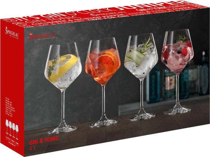Produktbild Spiegelau Special Glasses Gin & Tonic Glass 4er-Set (6.40 dl, 4 x, Gin Gläser)