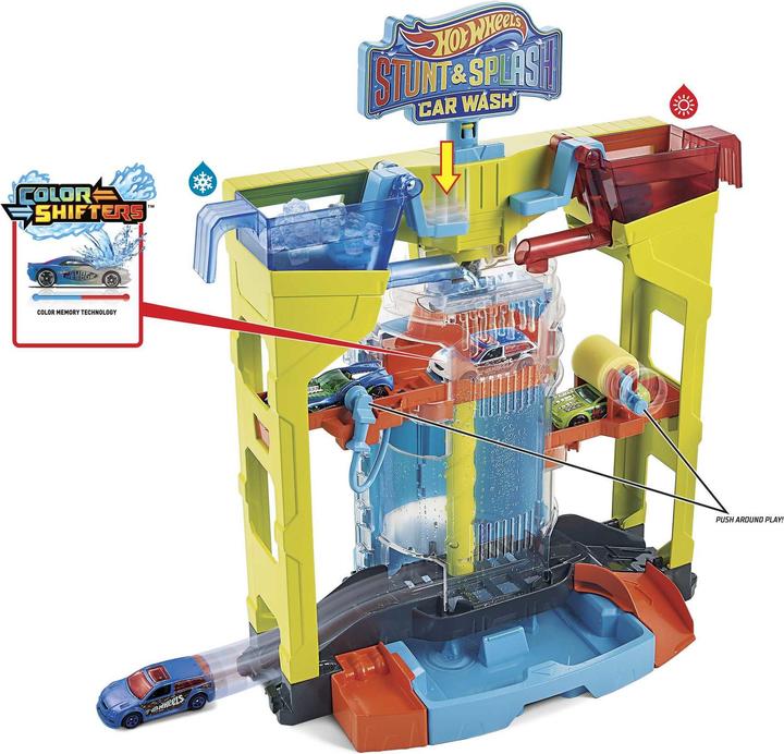Actual product image Hot Wheels Car wash set