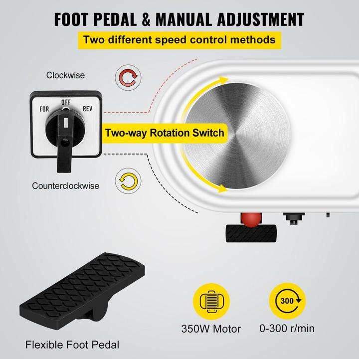 Actual product image Avetoe Electric potter's wheel