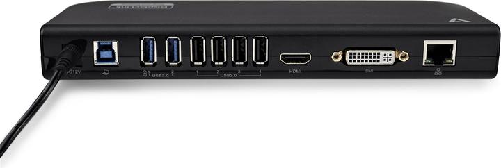 Actual product image V7 USB Docking Station Dualdisplay (USB-A, 6 ports)