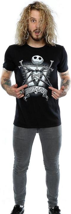 Immagine prodotto Dick Smith Maglietta Misfit Love Jack Skellington Uomo in cotone (L)