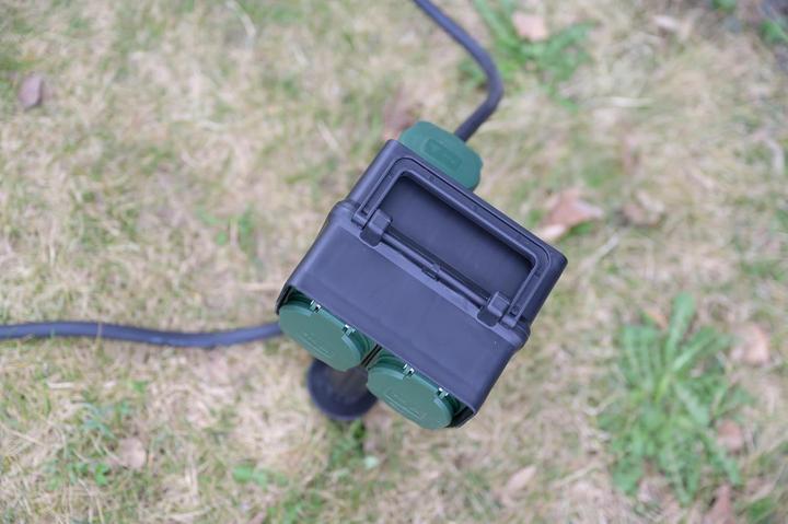 Produktbild Brennenstuhl Gartensteckdose mit Erdspiess (4 x, CEE 7/3, 1.40 m)