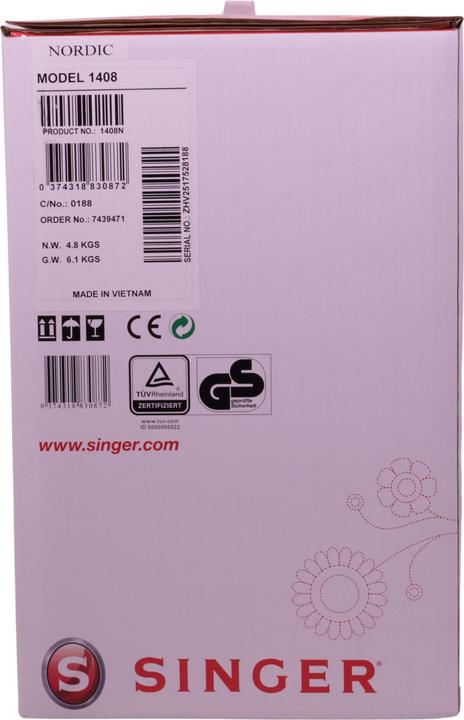 Actual product image Singer Promise 1408