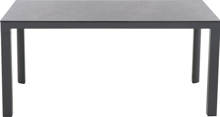 Actual product image Siena Garden Silva Dining Tisch 180x95cm matt anthrazit / HPL titan (180 cm)
