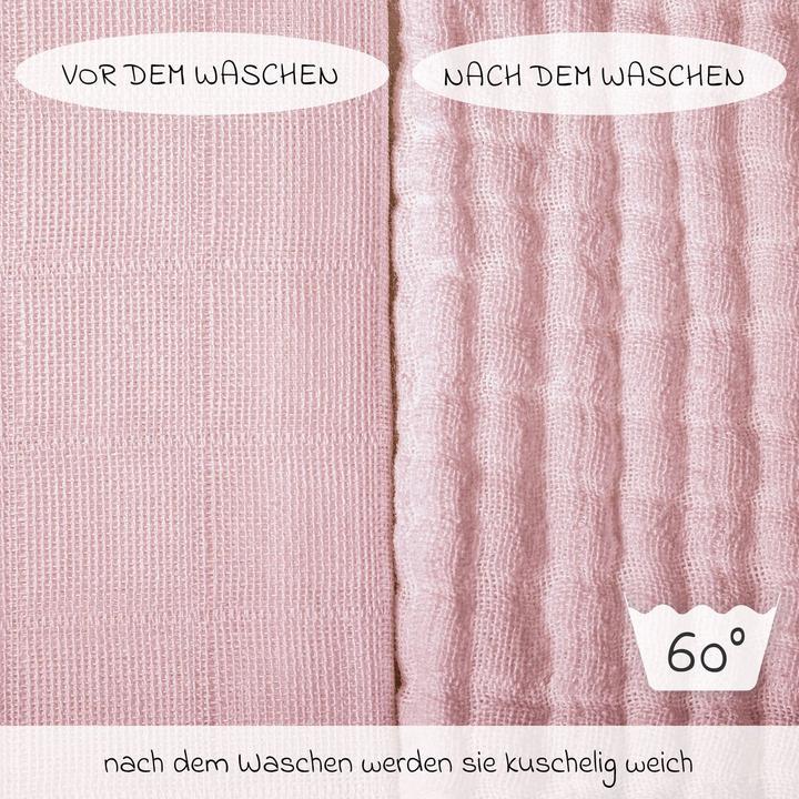Actual product image Makian Mulltuch / Spucktuch / Pflegetuch 4er Pack (30 cm, 30 cm)