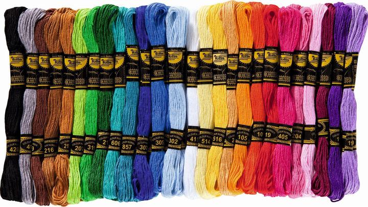 Actual product image Folia Embroidery thread