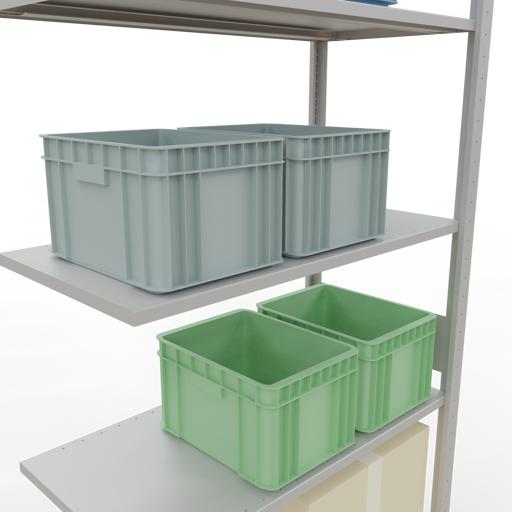 Image du produit Schulte Lagertechnik Système enfichable Élément suivant MULTIplus150 avec traverse de longueur
