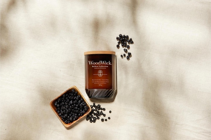 Produktbild WoodWick Black Currant & Rose