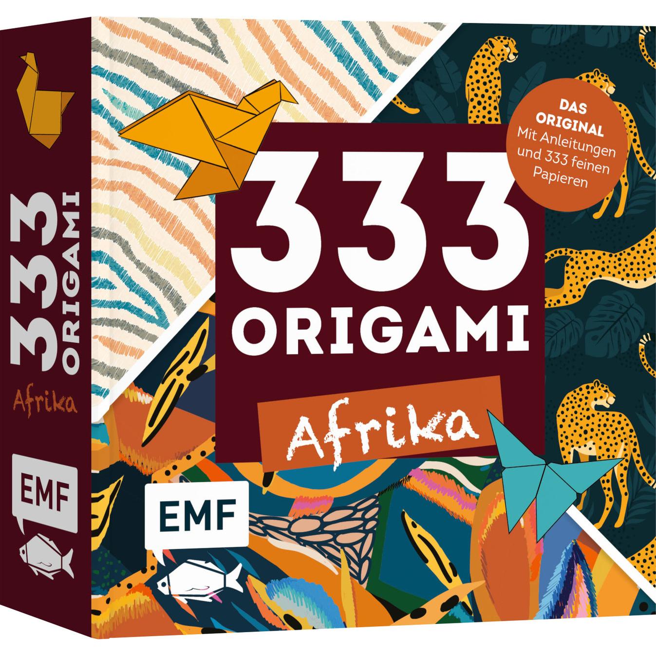 333 Origami – Faszination Afrika – Farbenfrohe Papiere falten, Manuale