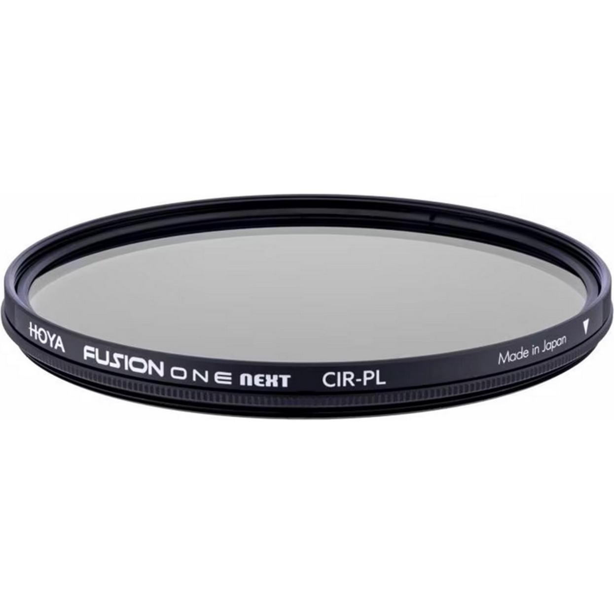 Hoya Fusion ONE Next CIR-PL Filter (62 mm, Polarisationsfilter, 62 mm), Objektivfilter, Schwarz