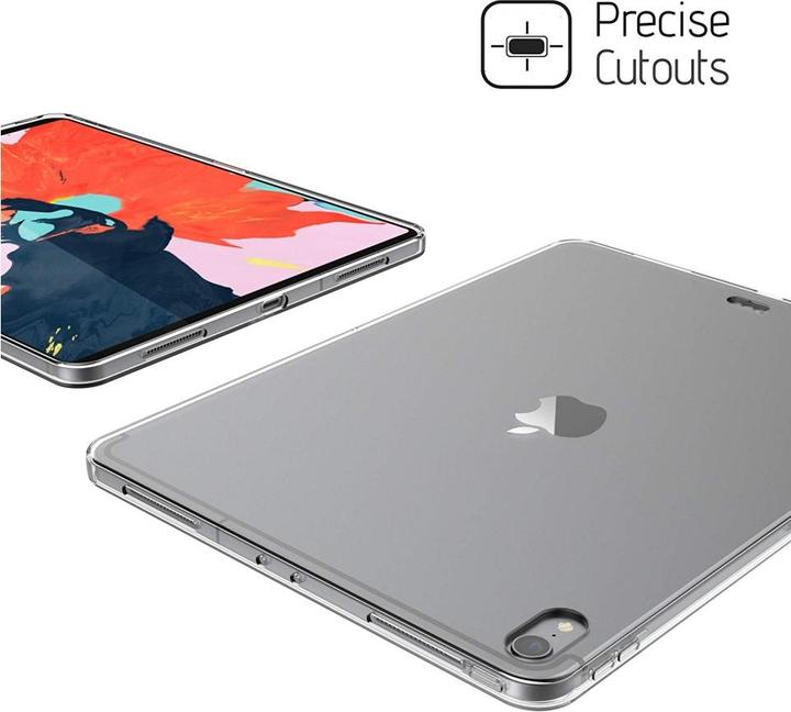 Actual product image Screenguard Apple iPad Pro 12.9" 2018 Flexible TPU Clear Case Cover (Apple iPad Pro 12.9 2020)