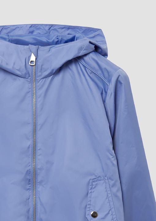 Produktbild S.Oliver Outdoor-Jacke Leichte Jacke mit Kapuze und dekorativen Nähten (170, 176)