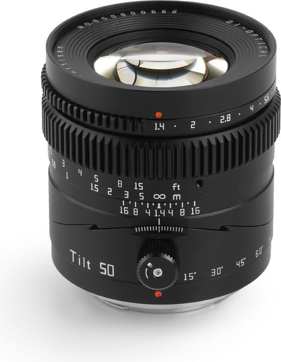 Produktbild TTArtisan 50mm f/1,4 Tilt MFT (Micro Four Thirds, Vollformat)