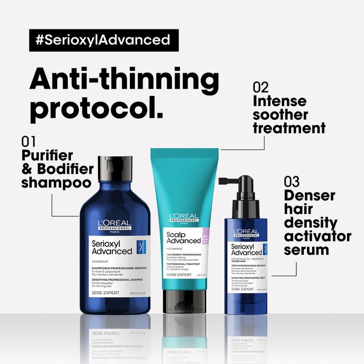 Image du produit L'Oréal Professionnel Série Expert Anti-Thinning Purifier & Bodifier (Shampoing liquide, 300 ml)