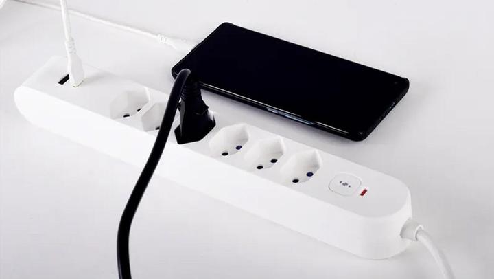 Actual product image Steffen Iq Pro (6 x, USB-A, USB-C, 3 m)