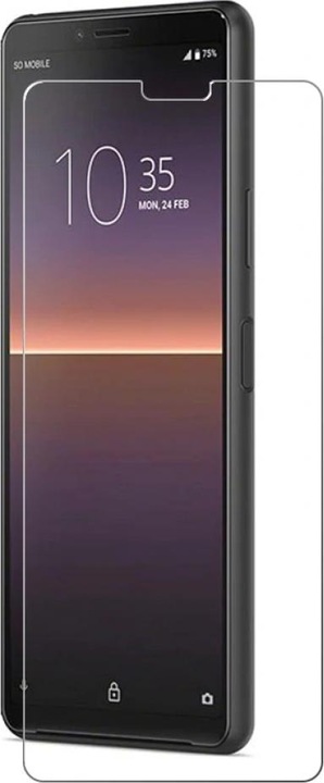 Produktbild Screenguard Sony Xperia 10 II Panzerglas Schutzfolie Case Friendly Design (1 Stück, Sony Xperia 10 II)