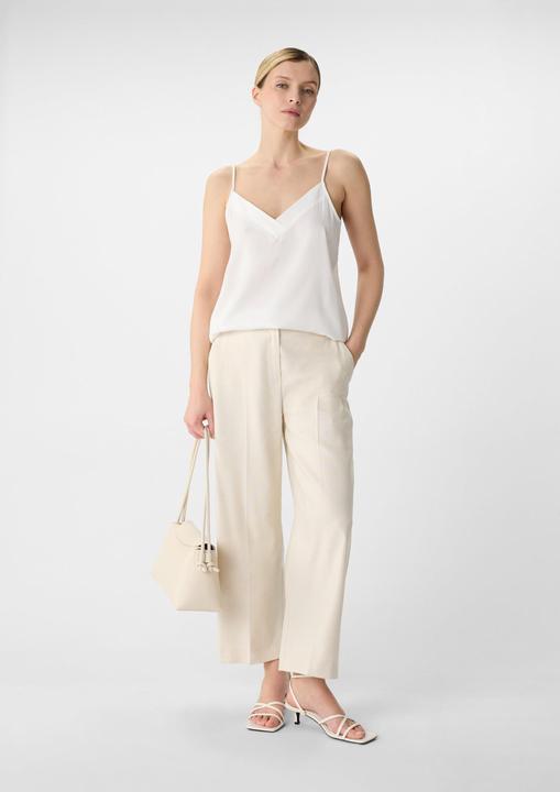 Immagine prodotto Comma Bluse Satin-Top mit Spaghetti-Trägern (42)