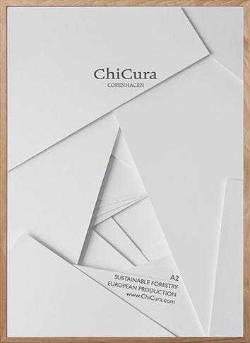 Produktbild ChiCura Holzrahmen - Glas (A2)