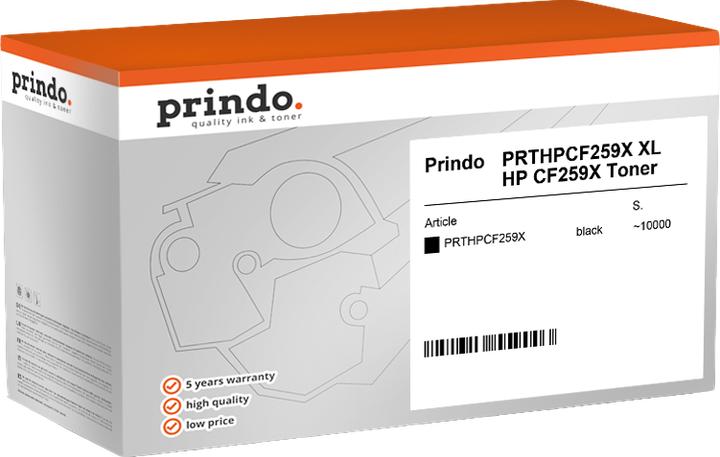 Produktbild Prindo kompatibel mit HP 59X (BK)