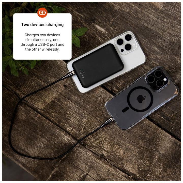 Produktbild Fixed MagZen, 6 000 mAh, Black (6000 mAh, 20 W, 23.10 Wh)