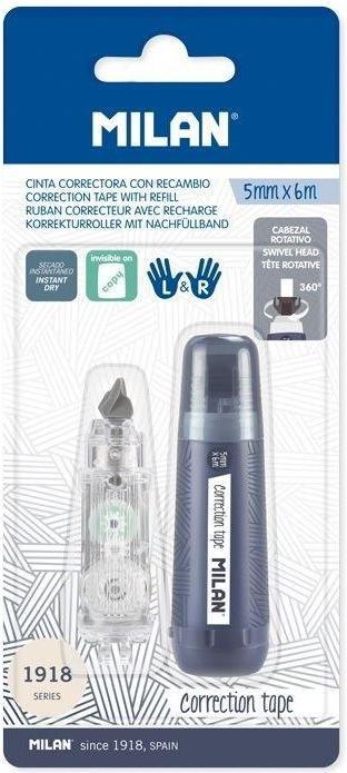 Produktbild Korrekturband 1918 blau + MILAN-Ersatz