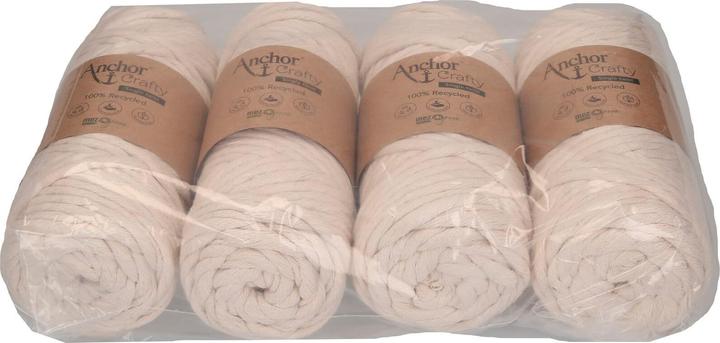 Produktbild Makramee Garn Anchor Crafty, natur