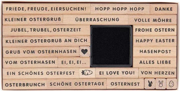 Image du produit Rico Design Kit de tampons XL "Joyeuses Pâques