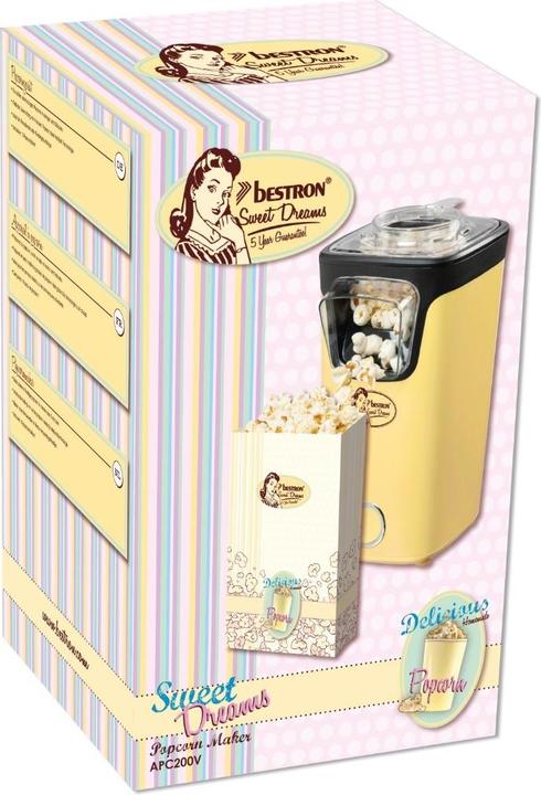 Actual product image Bestron Popcorn Maker, Vanilla