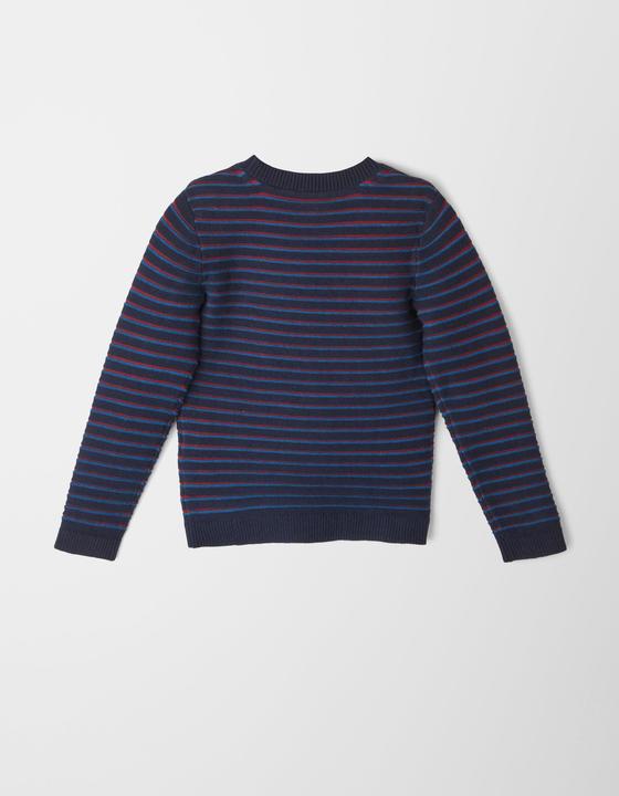 Actual product image s.Oliver Strickpullover Gestreifter Pullover aus Baumwollmix (98)