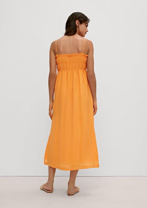 Produktbild Comma Kleid Midi-Kleid mit Rüschendetail (44)