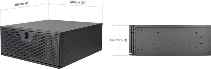 Produktbild Silverstone RM44 (Micro-ITX, SSI EEB, SSI CEB, ATX)
