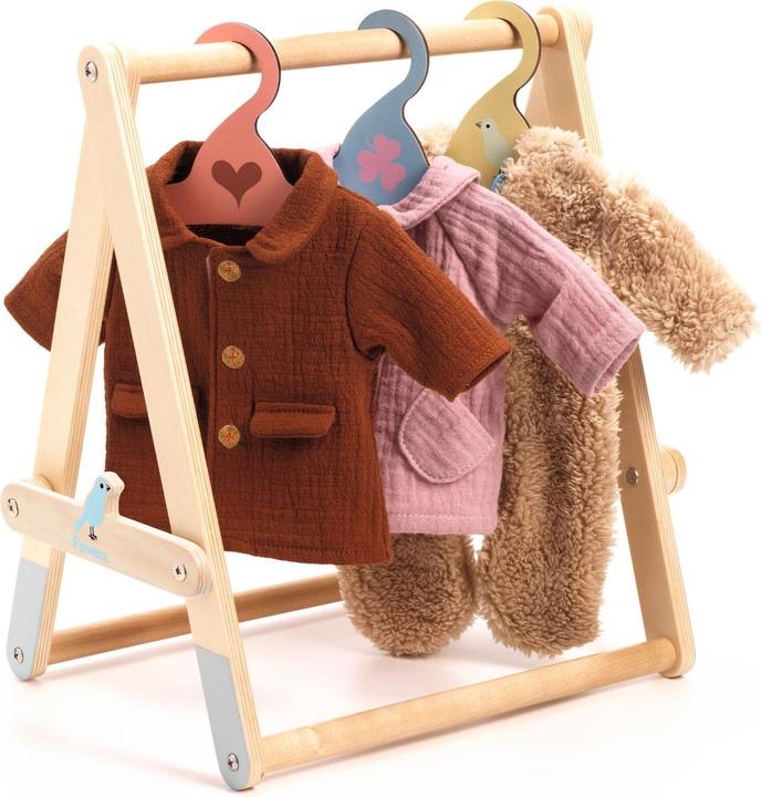 Immagine prodotto Djeco Appendiabiti e 3 grucce