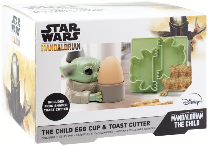 Actual product image CU The Mandalorian: The Child - Grogu with Frog