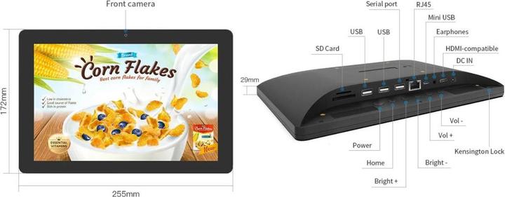 Produktbild Loopsign LS-1022T 10" touch screen