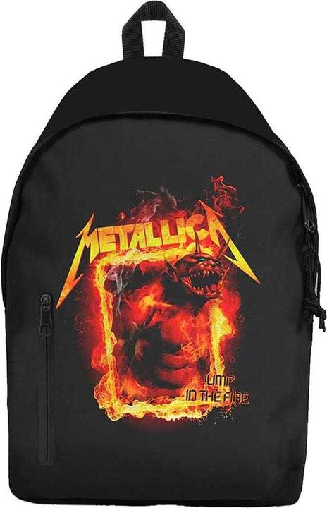 Actual product image Metallica Jump In The Fire Graphic Backpack